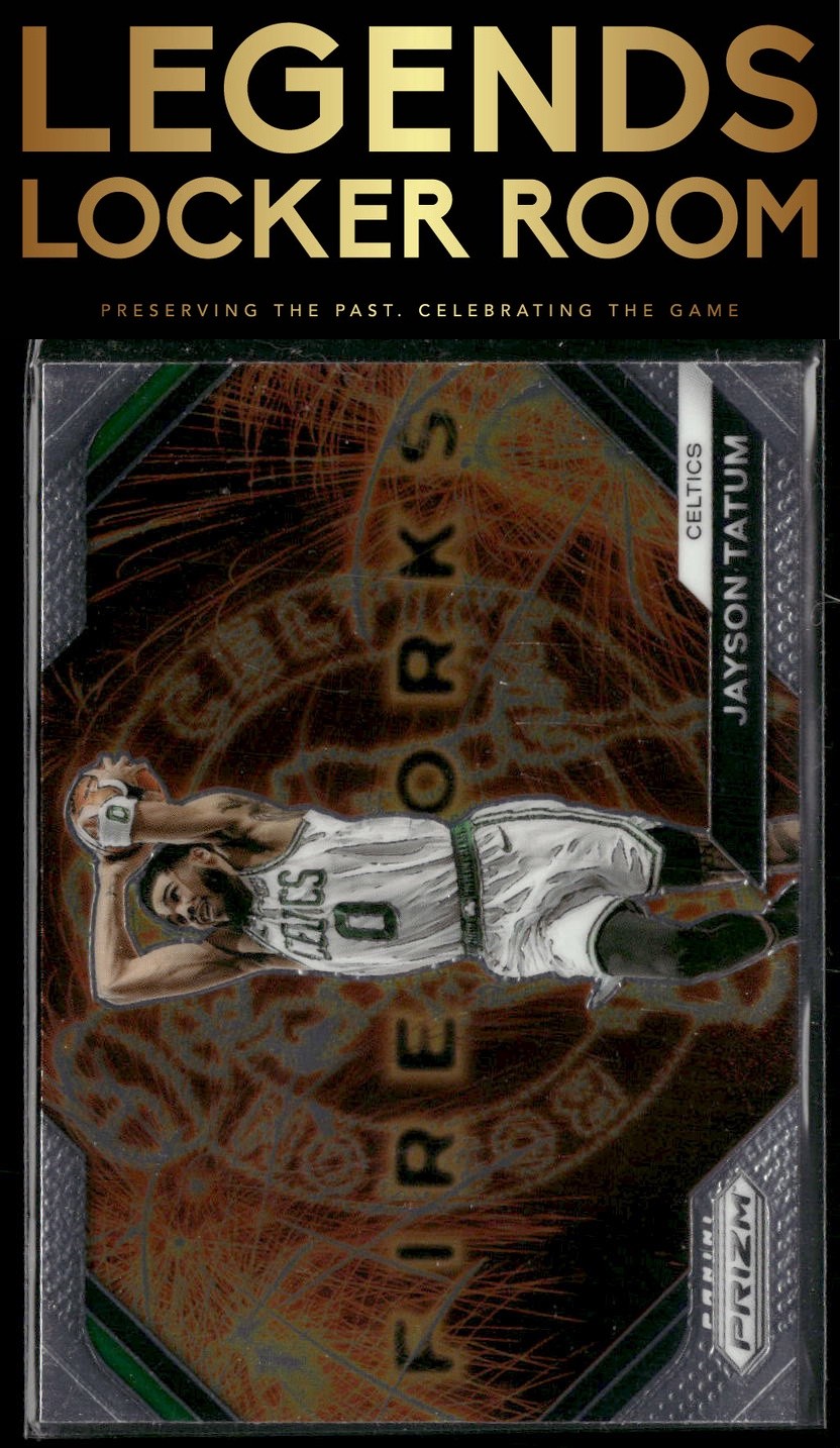 2023-24 Panini Prizm #17 Jayson Tatum Fireworks
