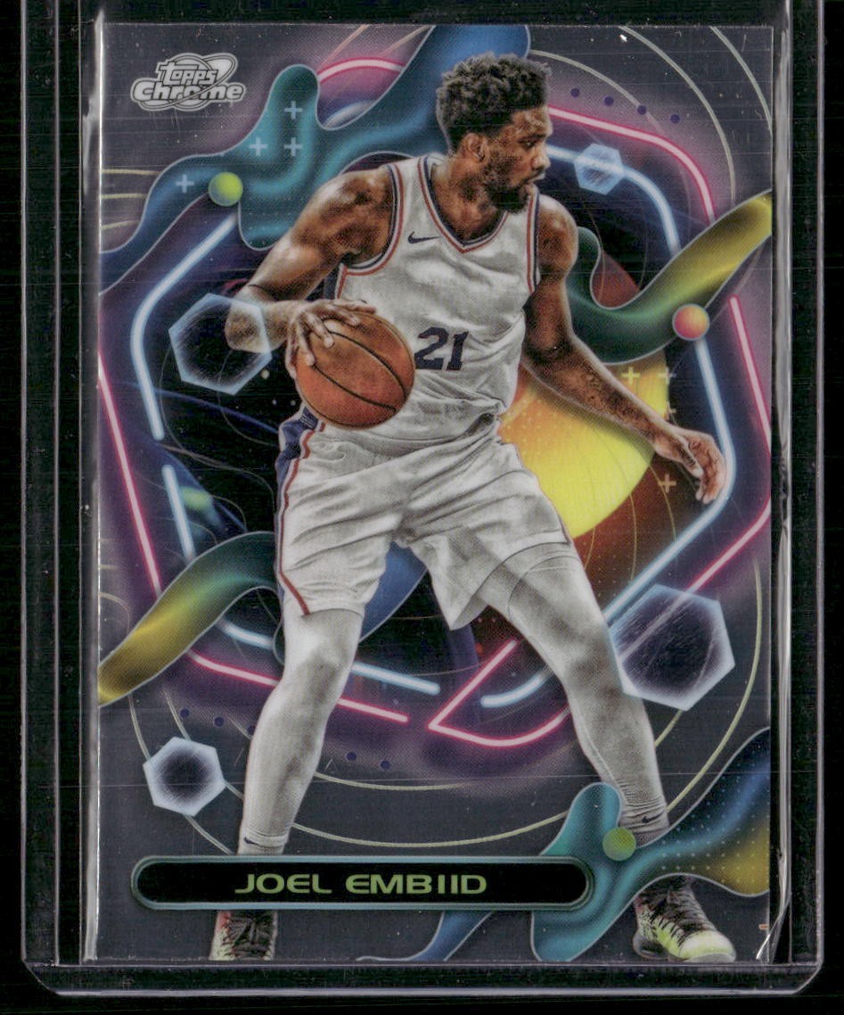 2023-24 Topps Chrome Cosmic #95 Joel Embiid