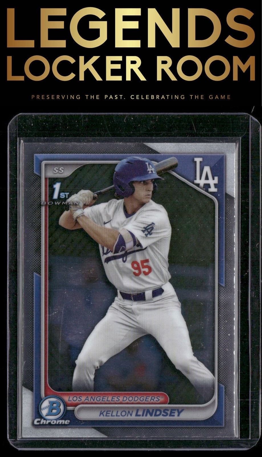 2024 Bowman Draft #BDC-24 Kellon Lindsey Chrome