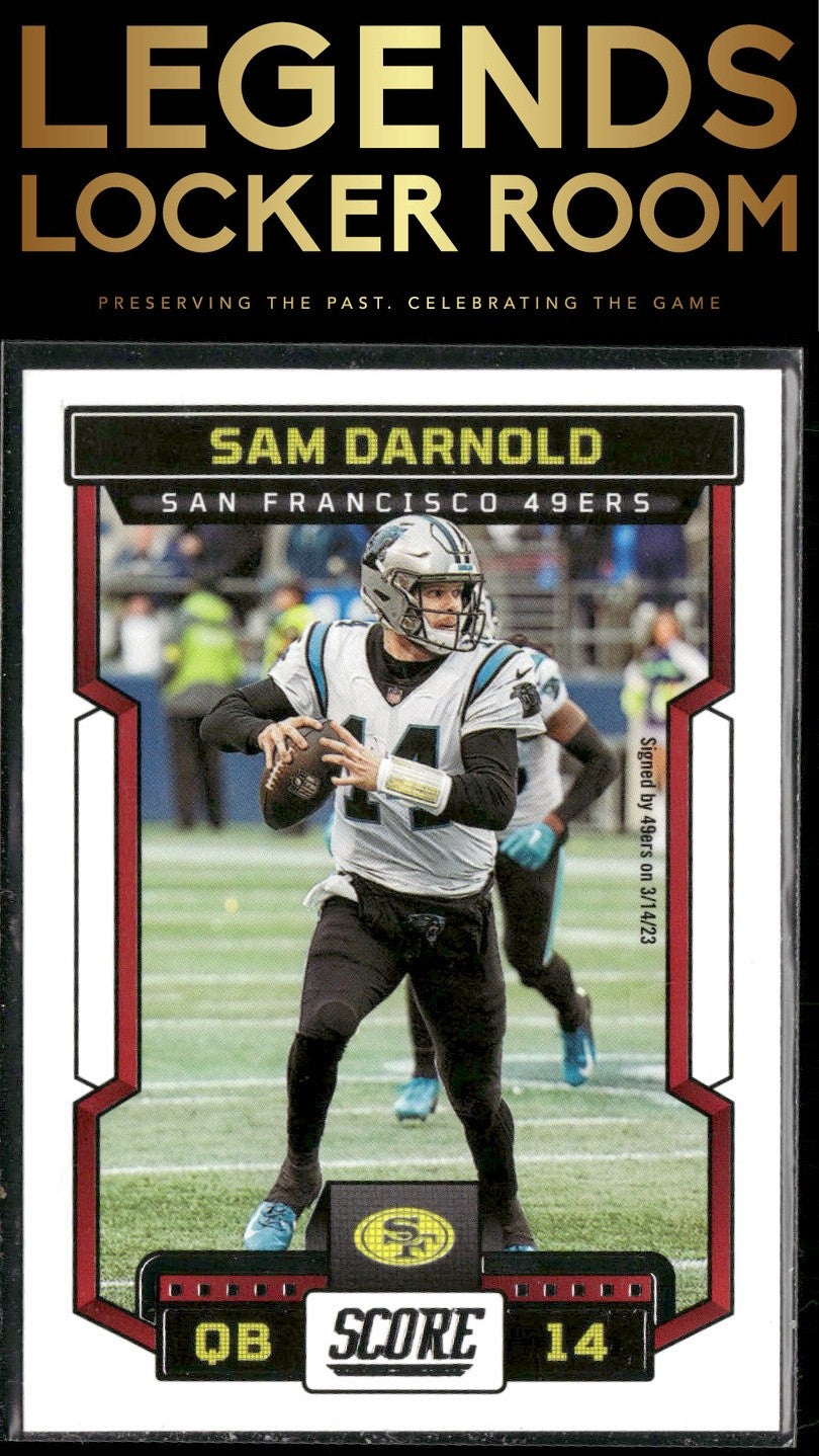 2023 Score #44 Sam Darnold