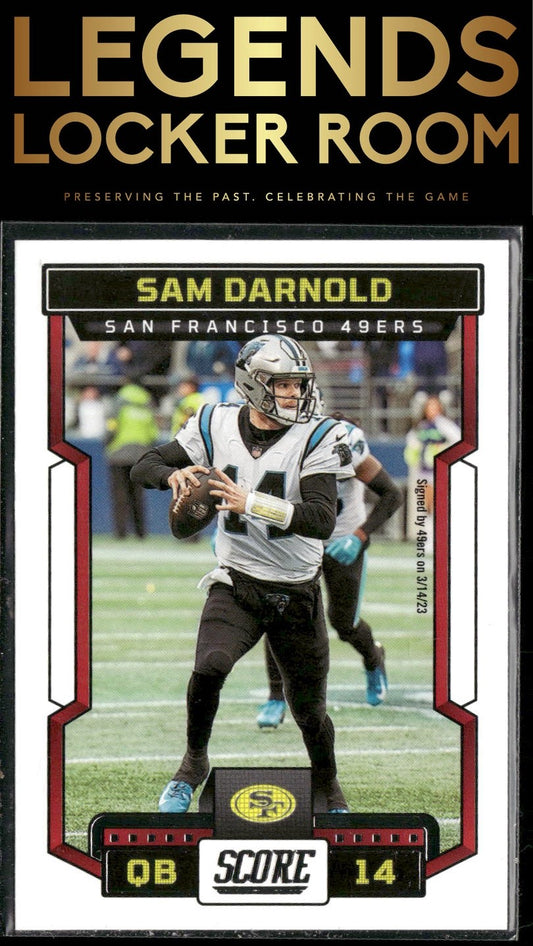 2023 Score #44 Sam Darnold