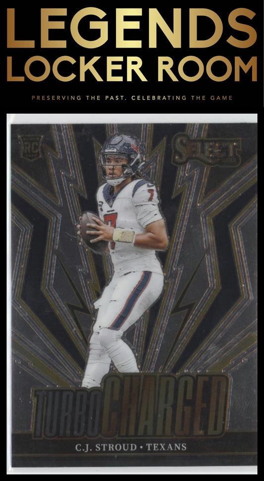 2023 Panini Select #TUR-CST C.J. Stroud Turbocharged
