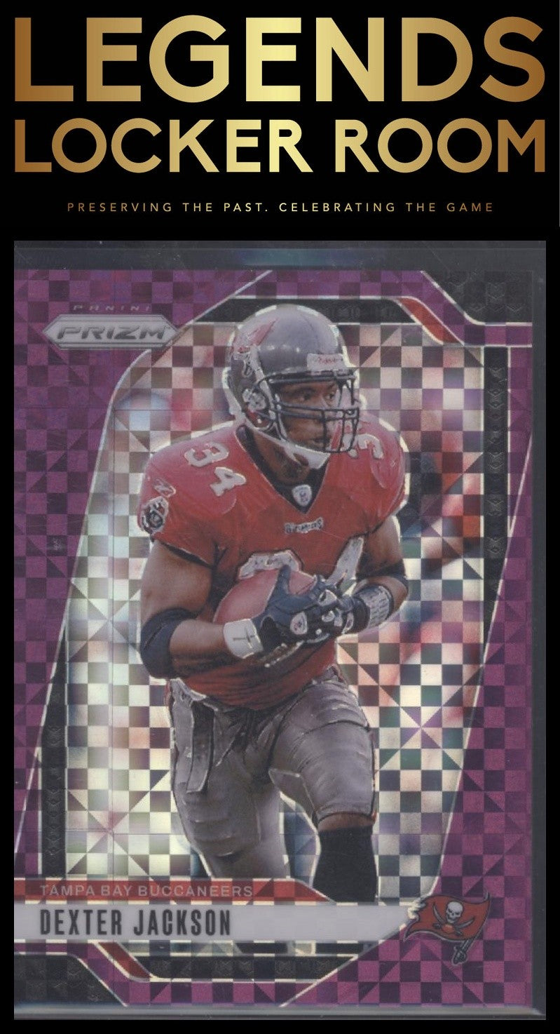 2024 Panini Prizm #276 Dexter Jackson Purple Power 49/49 Bookend!