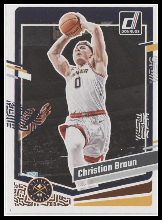 2023-24 Donruss #160 Christian Braun