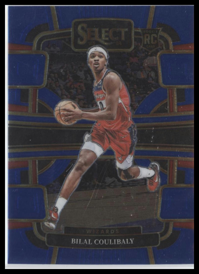2023-24 Panini Select #97 Bilal Coulibaly Blue (Retail Base)