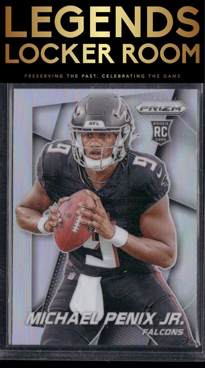 2024 Panini Prizm #2 Michael Penix Jr. Prizm Flashback Rookie Silver Prizm