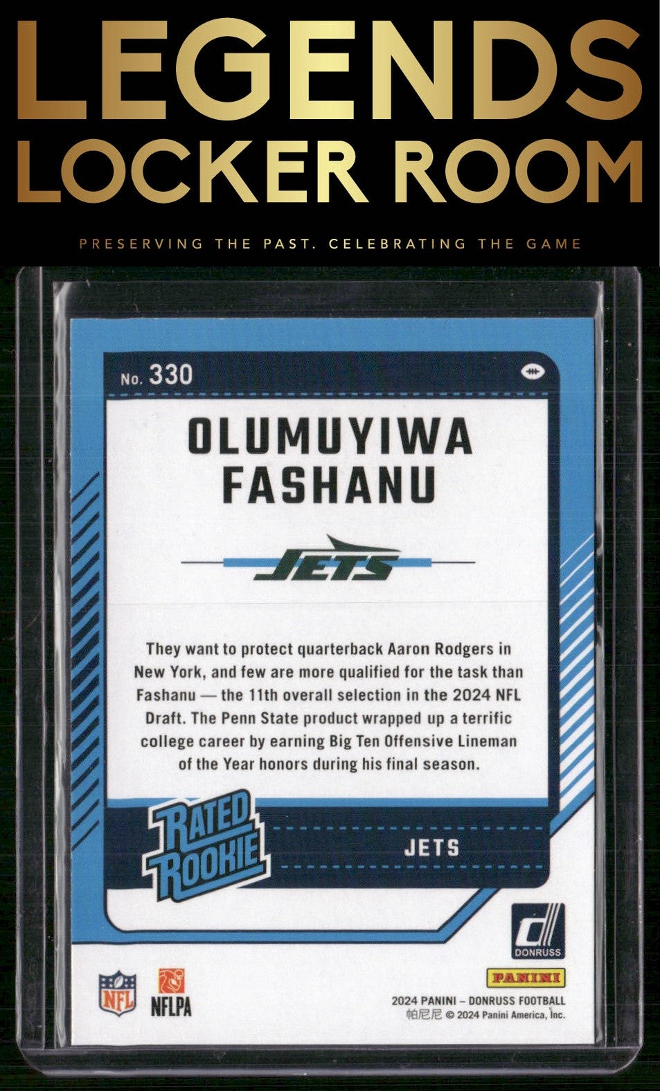 2024 Donruss #330 Olumuyiwa Fashanu