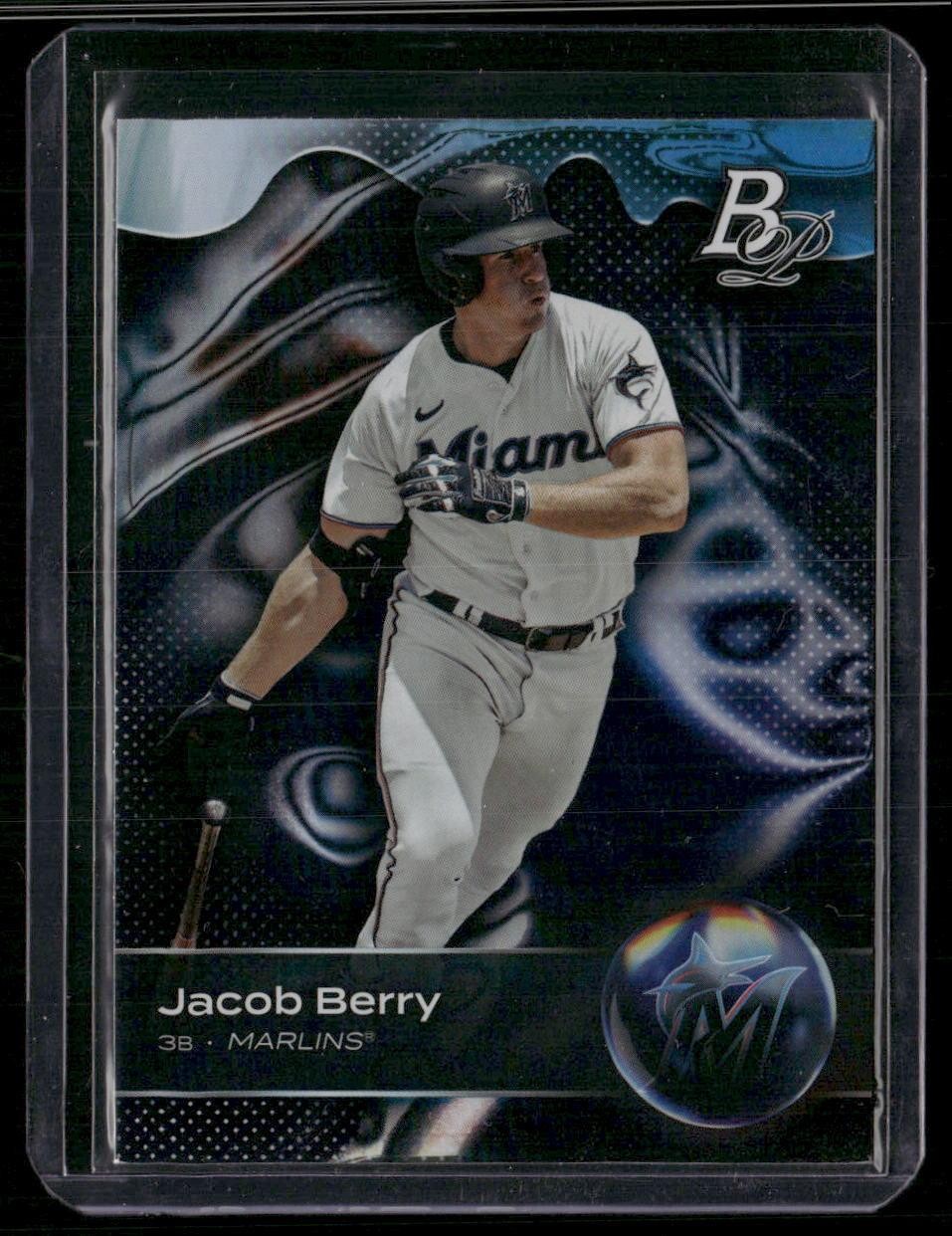 2023 Bowman Platinum #TOP-11 Jacob Berry Top Prospects