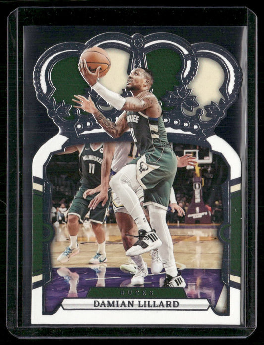 2023-24 Panini Crown Royale #25 Damian Lillard