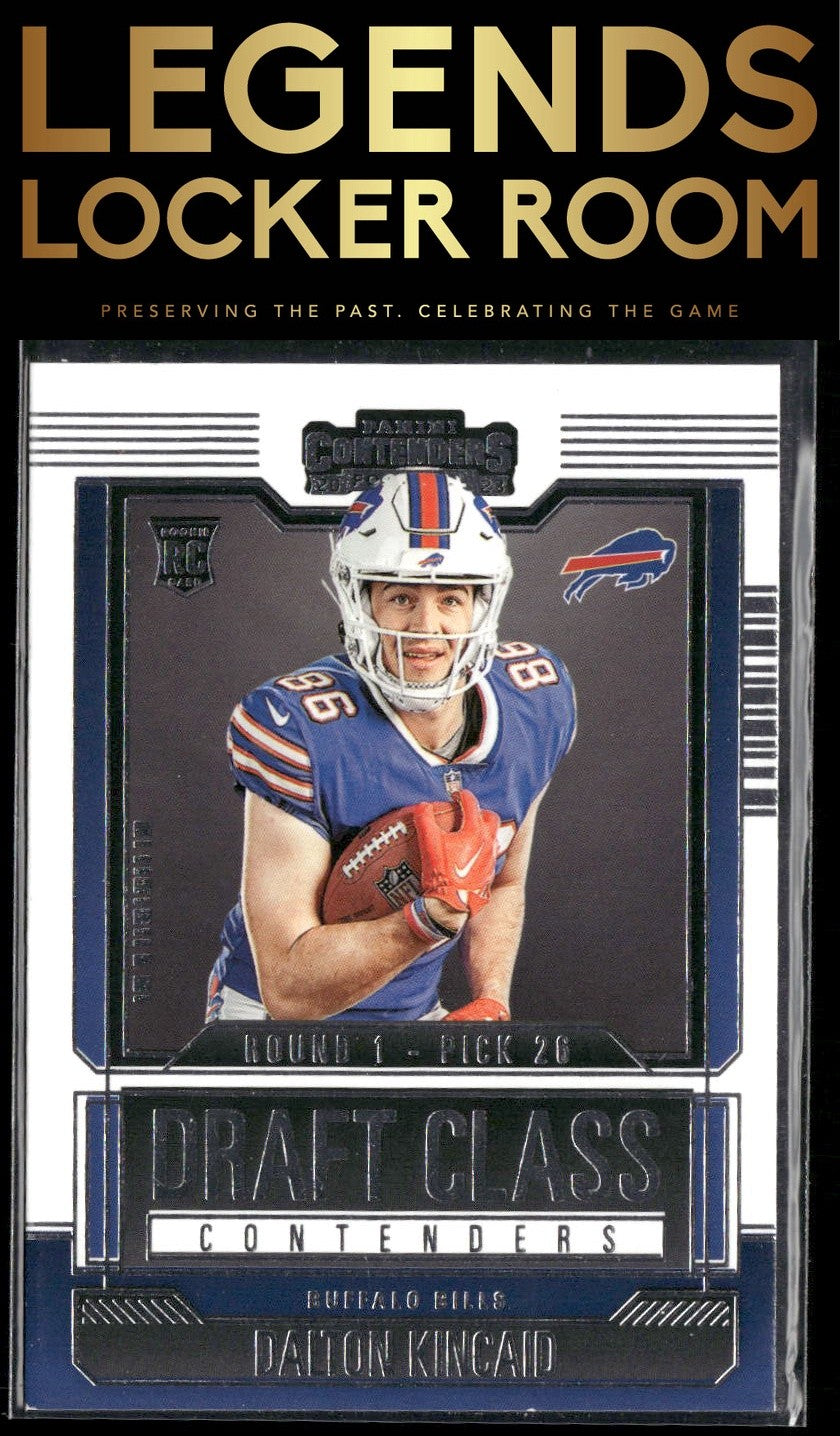 2023 Panini Contenders #7 Dalton Kincaid Draft Class Contenders