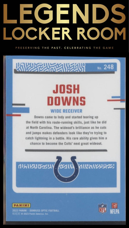 2023 Donruss Optic #248 Josh Downs