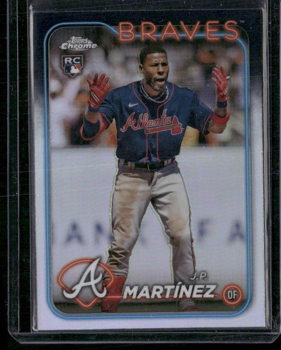 2024 Topps Chrome #294 J.P. Martínez Refractors