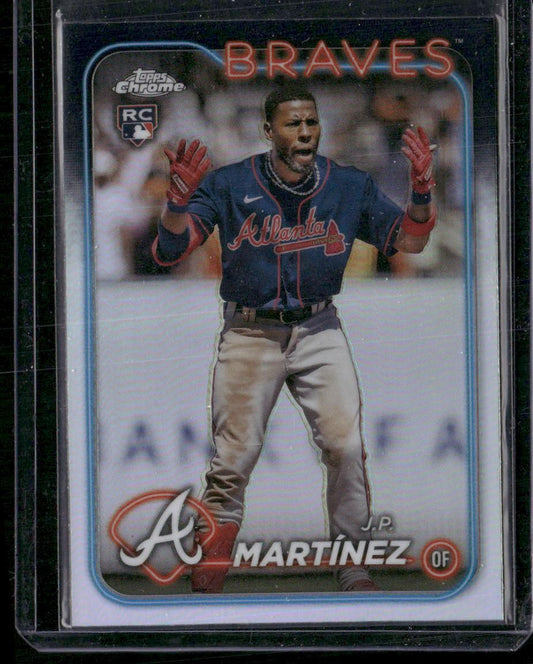 2024 Topps Chrome #294 J.P. Martínez Refractors
