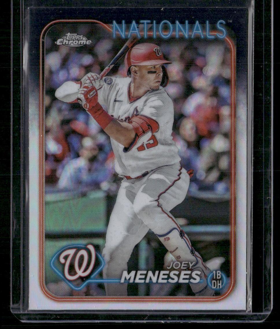 2024 Topps Chrome #242 Joey Meneses Refractors