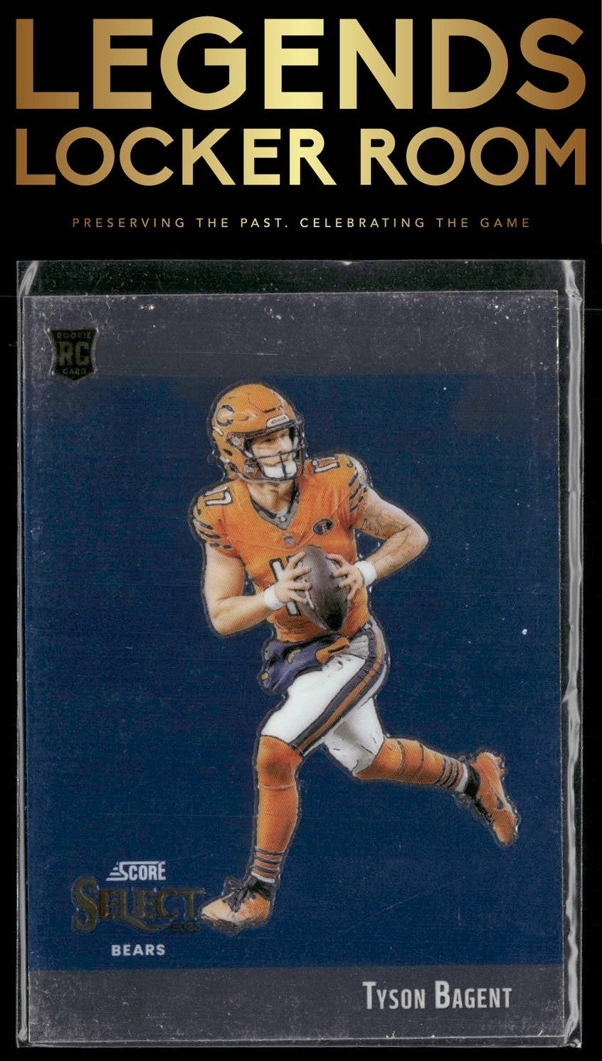 2023 Panini Select #STW-TBA Tyson Bagent Score Select Throwback