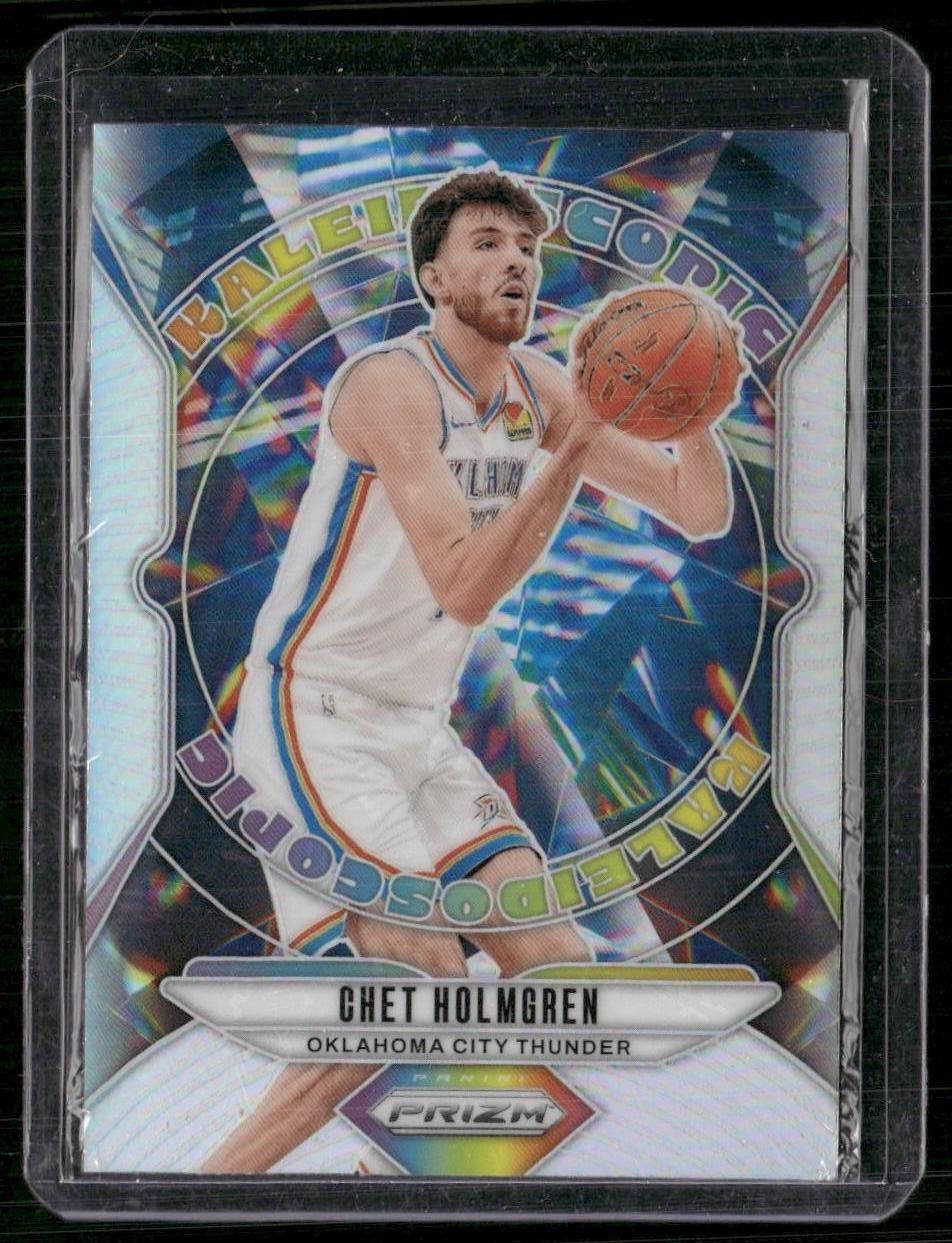 2024-25 Panini Prizm #15 Chet Holmgren Kaleidoscopic Prizms Silver