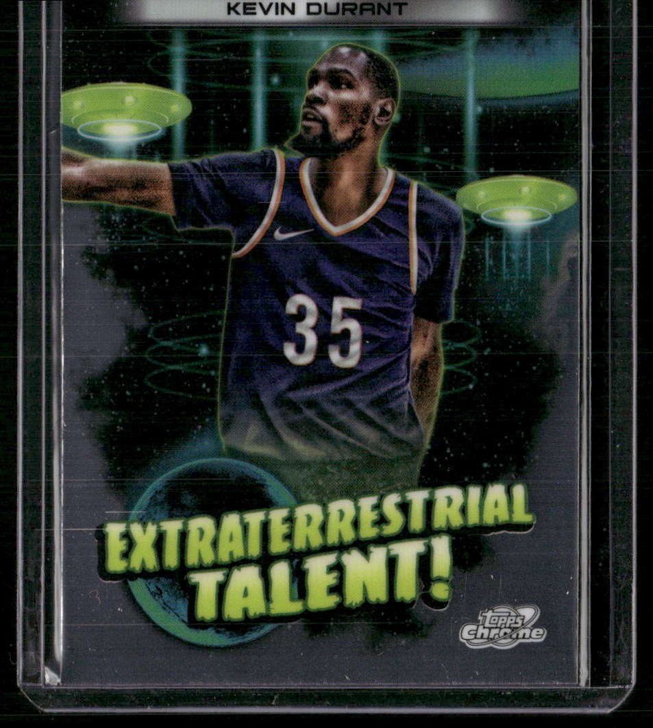 2023-24 Topps Chrome Cosmic #ET-11 Kevin Durant Extraterrestrial Talent