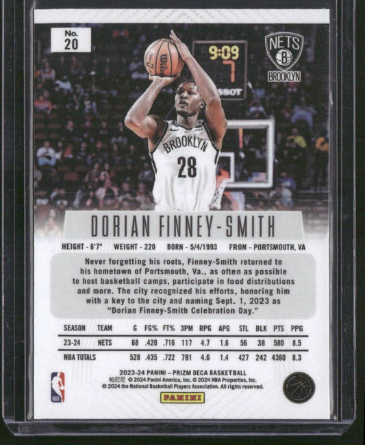 2023-24 Panini Prizm Deca #20 Dorian Finney-Smith
