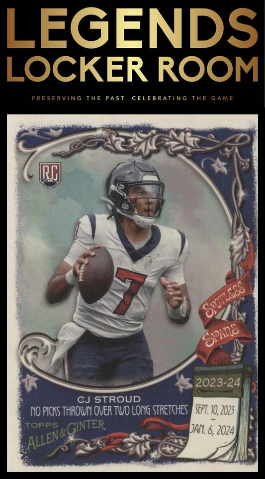 2023 Topps Composite #SS-25 CJ Stroud Spotless Spans