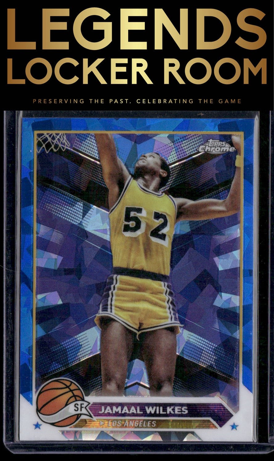2023-24 Topps Chrome Sapphire #112 Jamaal Wilkes