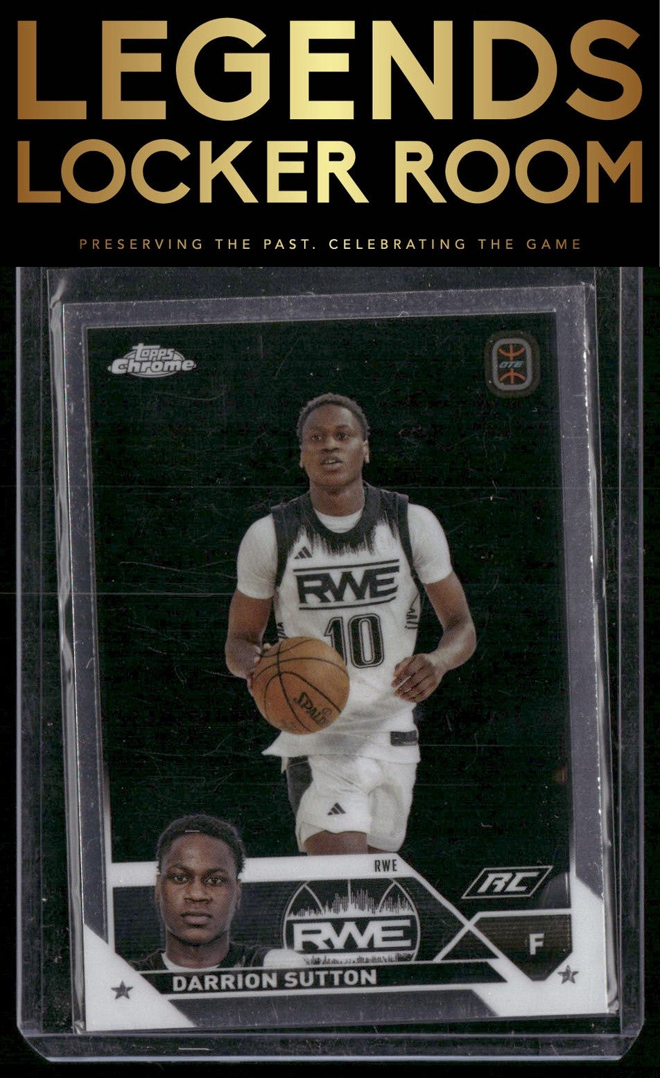 2023-24 Topps Chrome Overtime Elite #88 Darrion Sutton