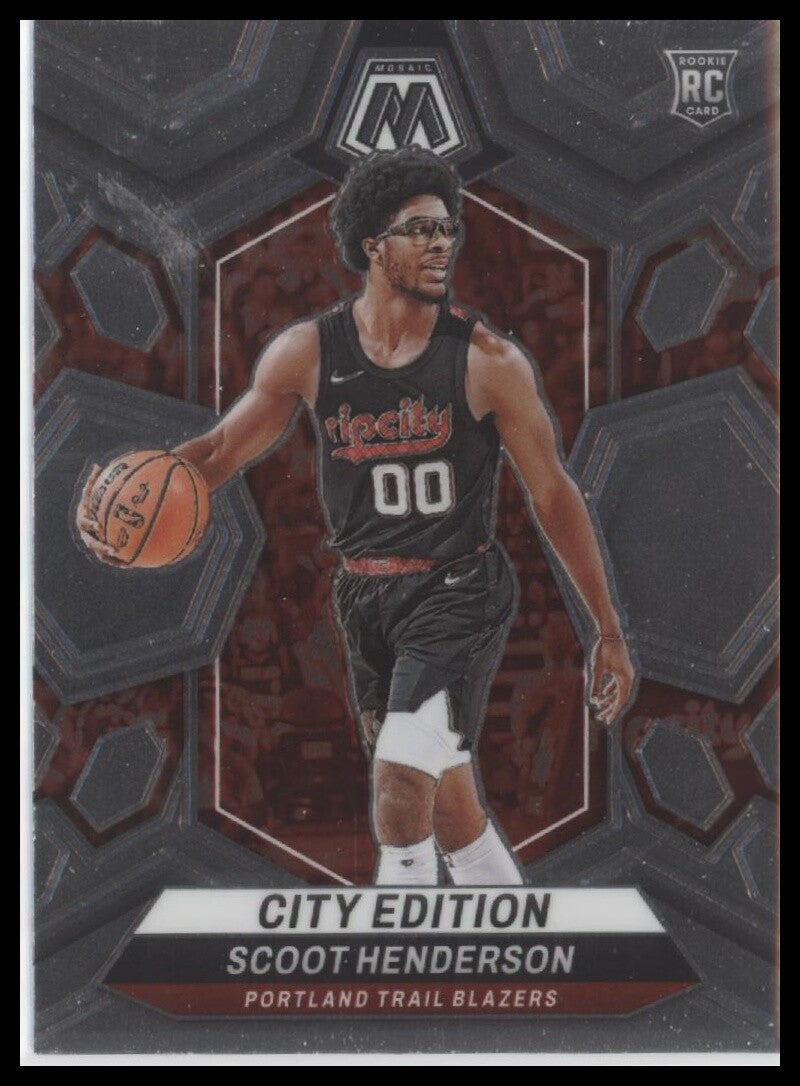 2023-24 Panini Mosaic #275 Scoot Henderson Cite Edition