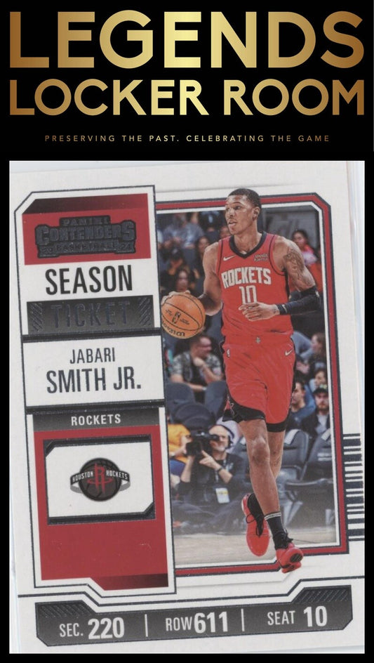 2023-24 Panini Contenders #88 Jabari Smith Jr. Season Ticket Retail