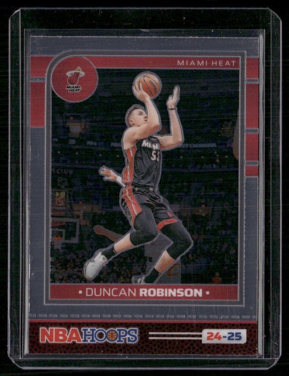 2024-25 Hoops #222 Duncan Robinson Premium Prizms Silver