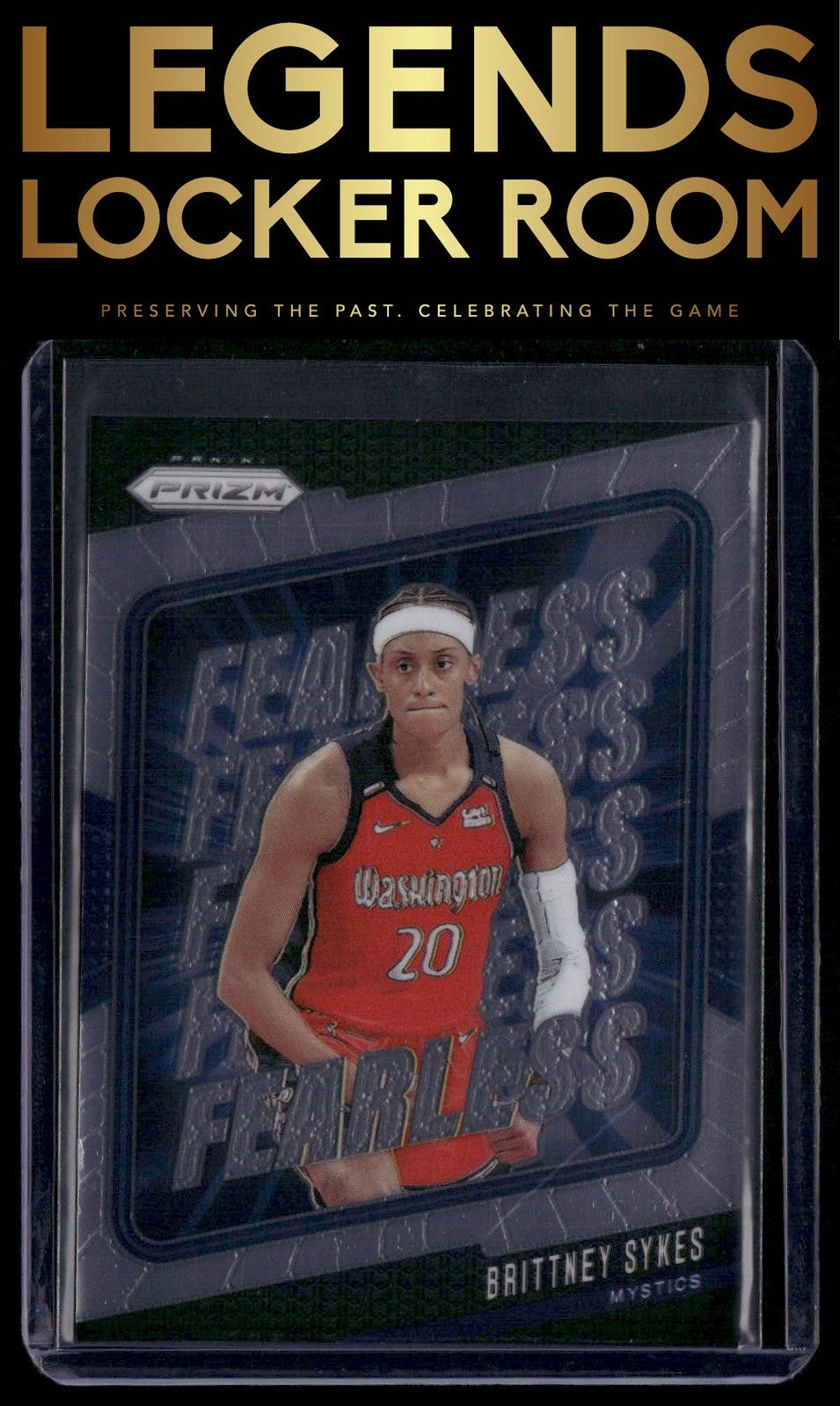 2024 Panini Prizm WNBA #15 Brittney Sykes Fearless
