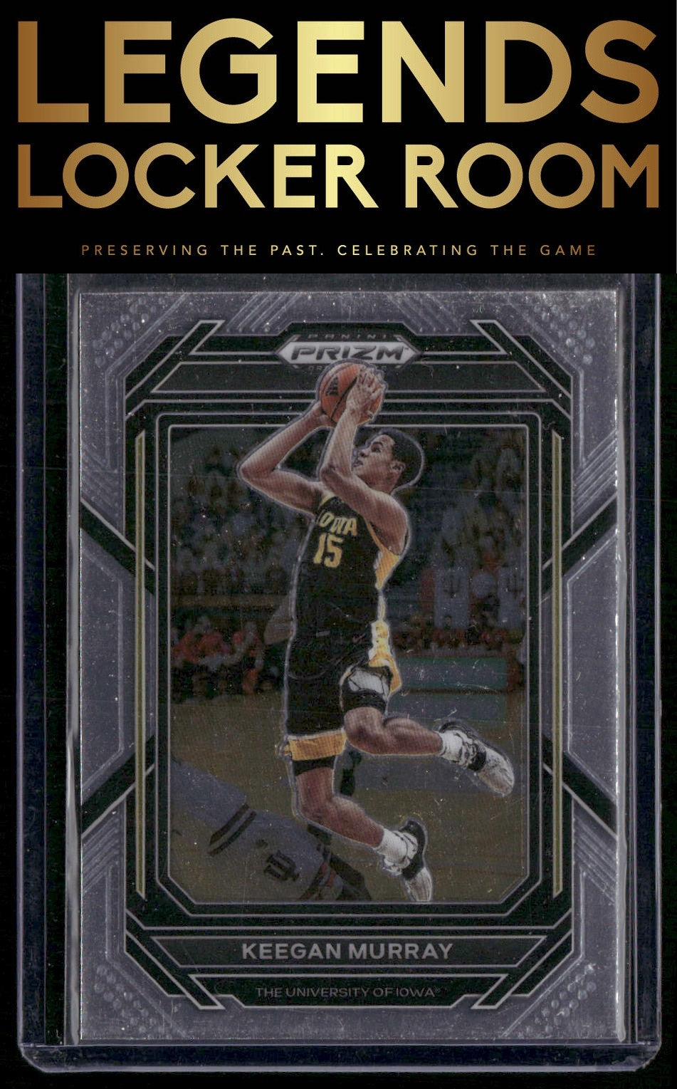 2023 Panini Prizm Draft Picks #100 Keegan Murray Purple Wave