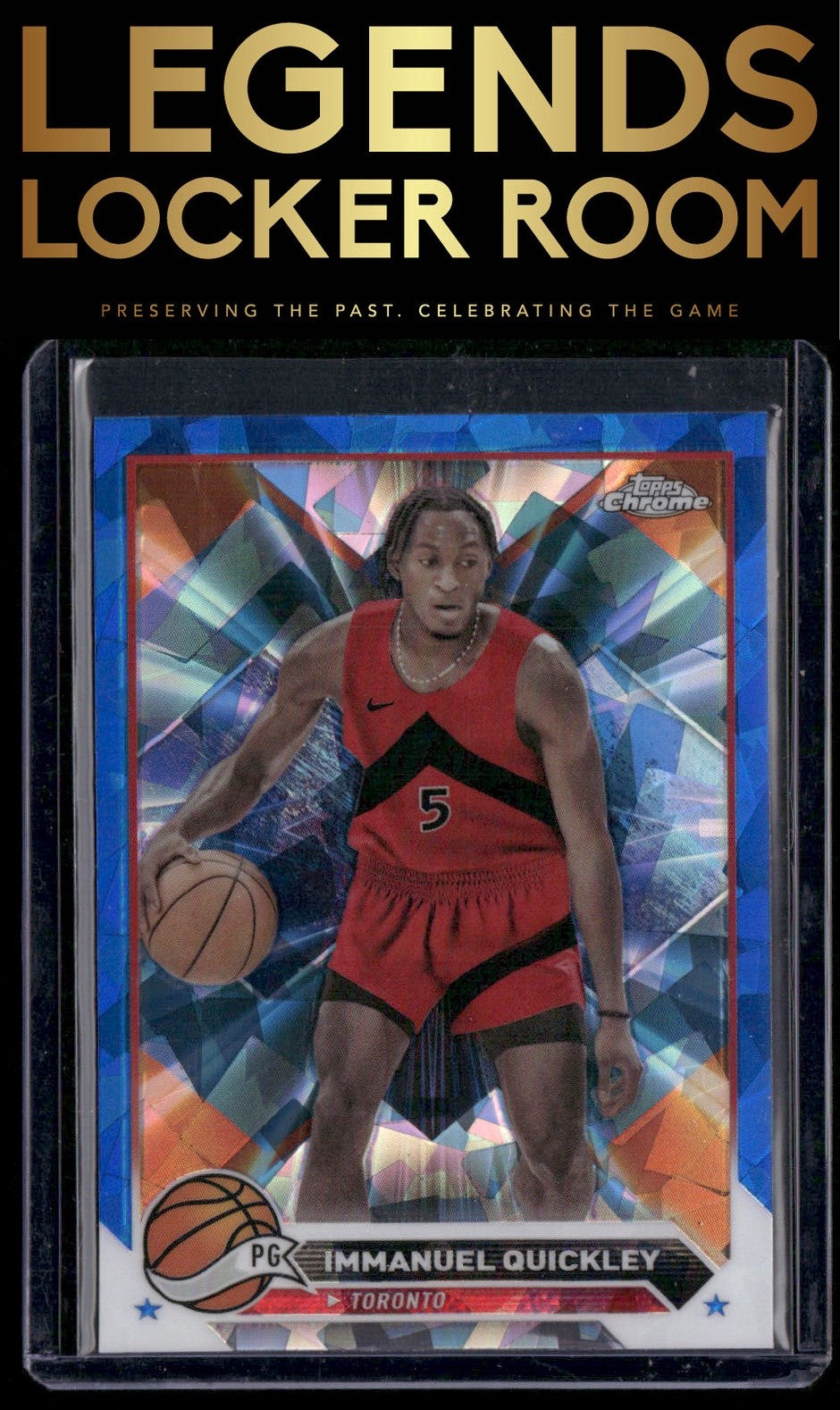 2023-24 Topps Chrome Sapphire Edition #131 Immanuel Quickley