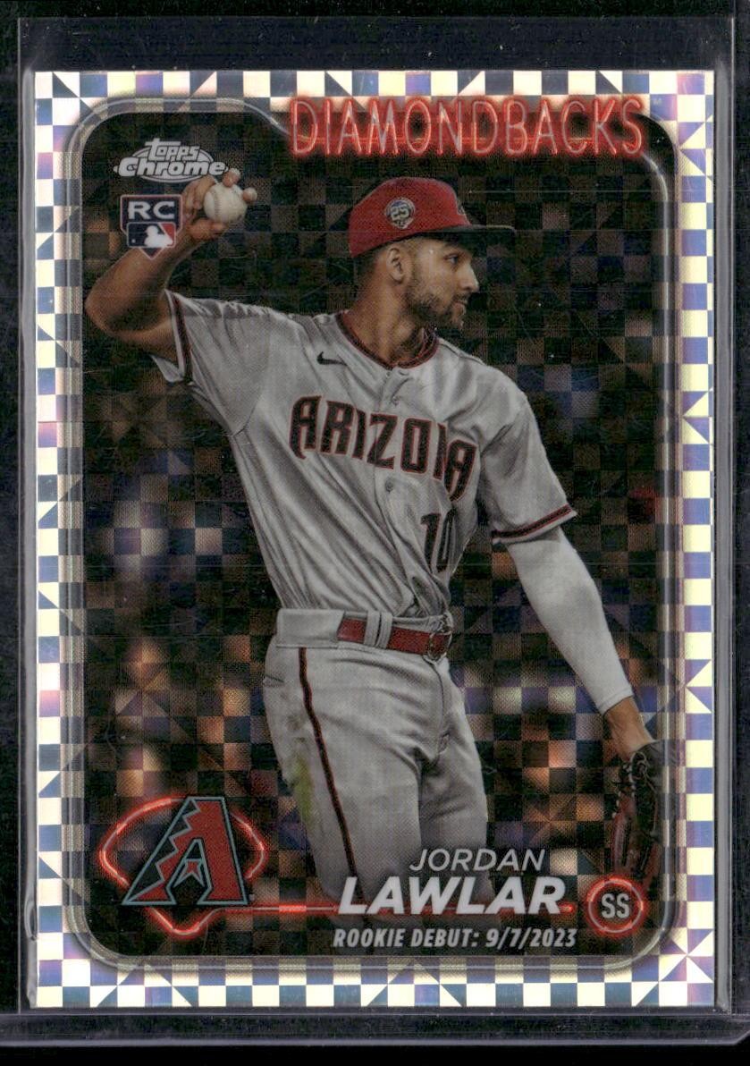 2024 Topps Chrome Update #USC51 Jordan Lawlar X-Fractors