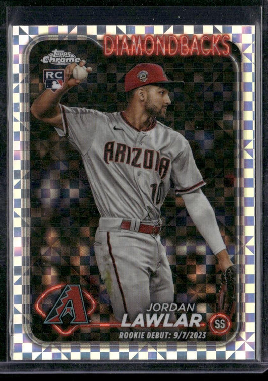 2024 Topps Chrome Update #USC51 Jordan Lawlar X-Fractors