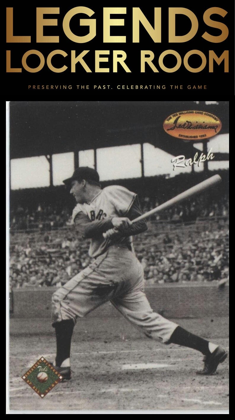 1993 Ted Williams #127 Ralph Kiner