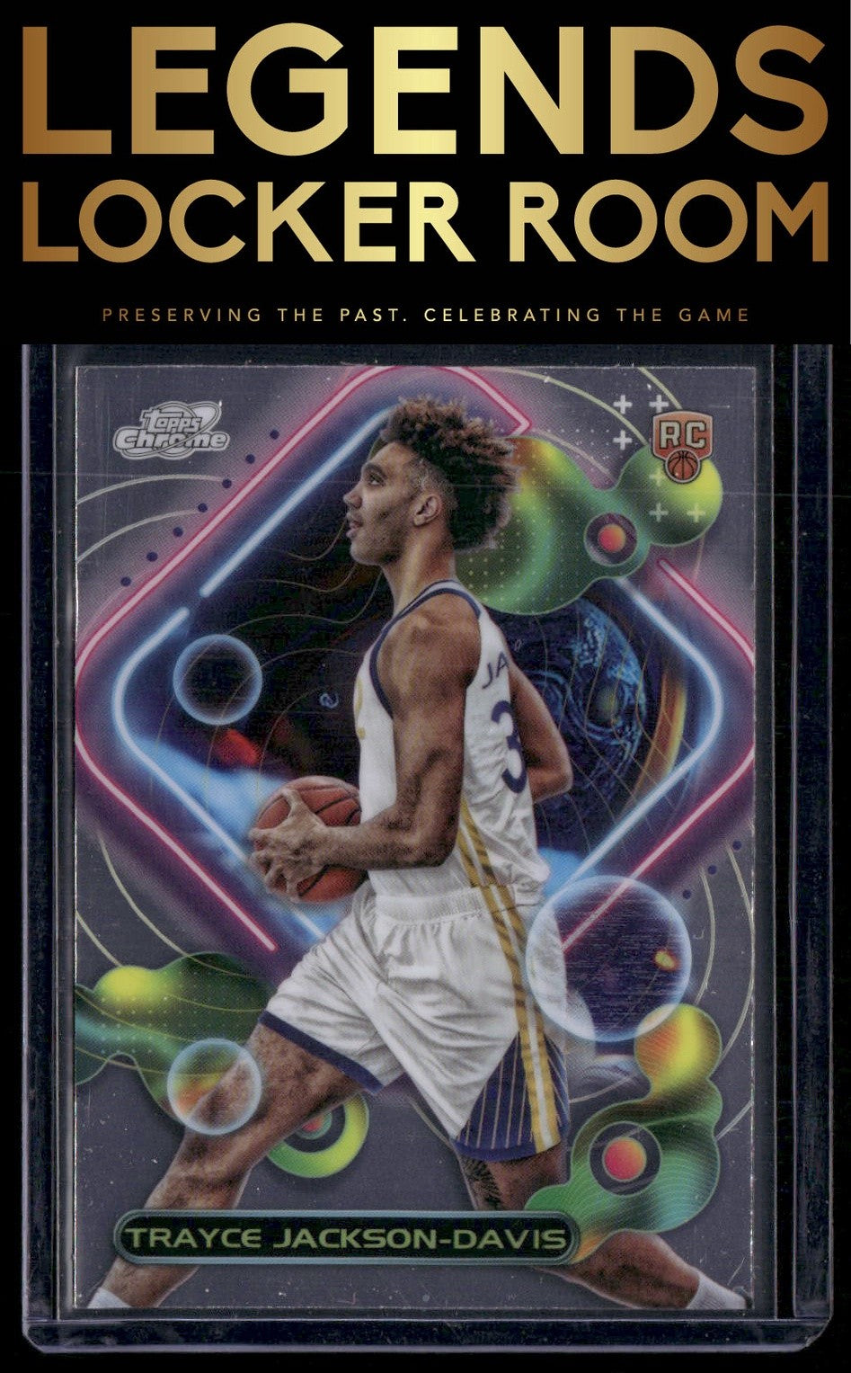 2023-24 Topps Chrome Cosmic #196 Trayce Jackson-Davis