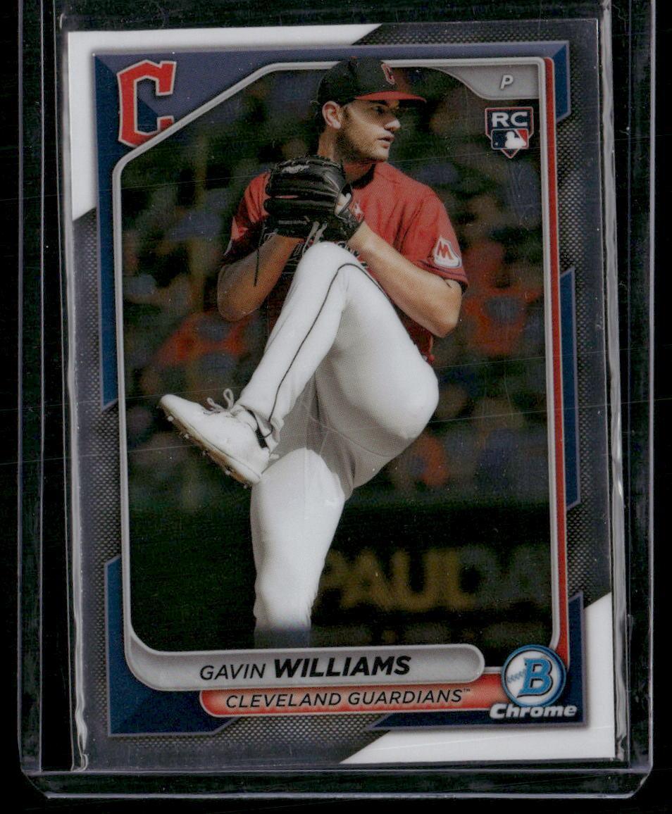 2024 Bowman Chrome #77 Gavin Williams