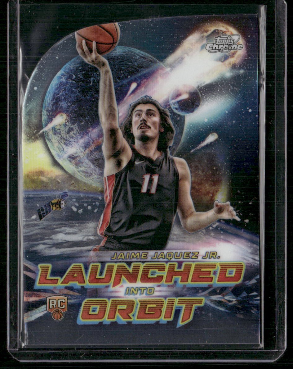 2023-24 Topps Chrome Cosmic #LIO-6 Jaime Jaquez Jr. Launched Into Orbit