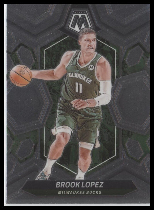 2023-24 Panini Mosaic #112 Brook Lopez