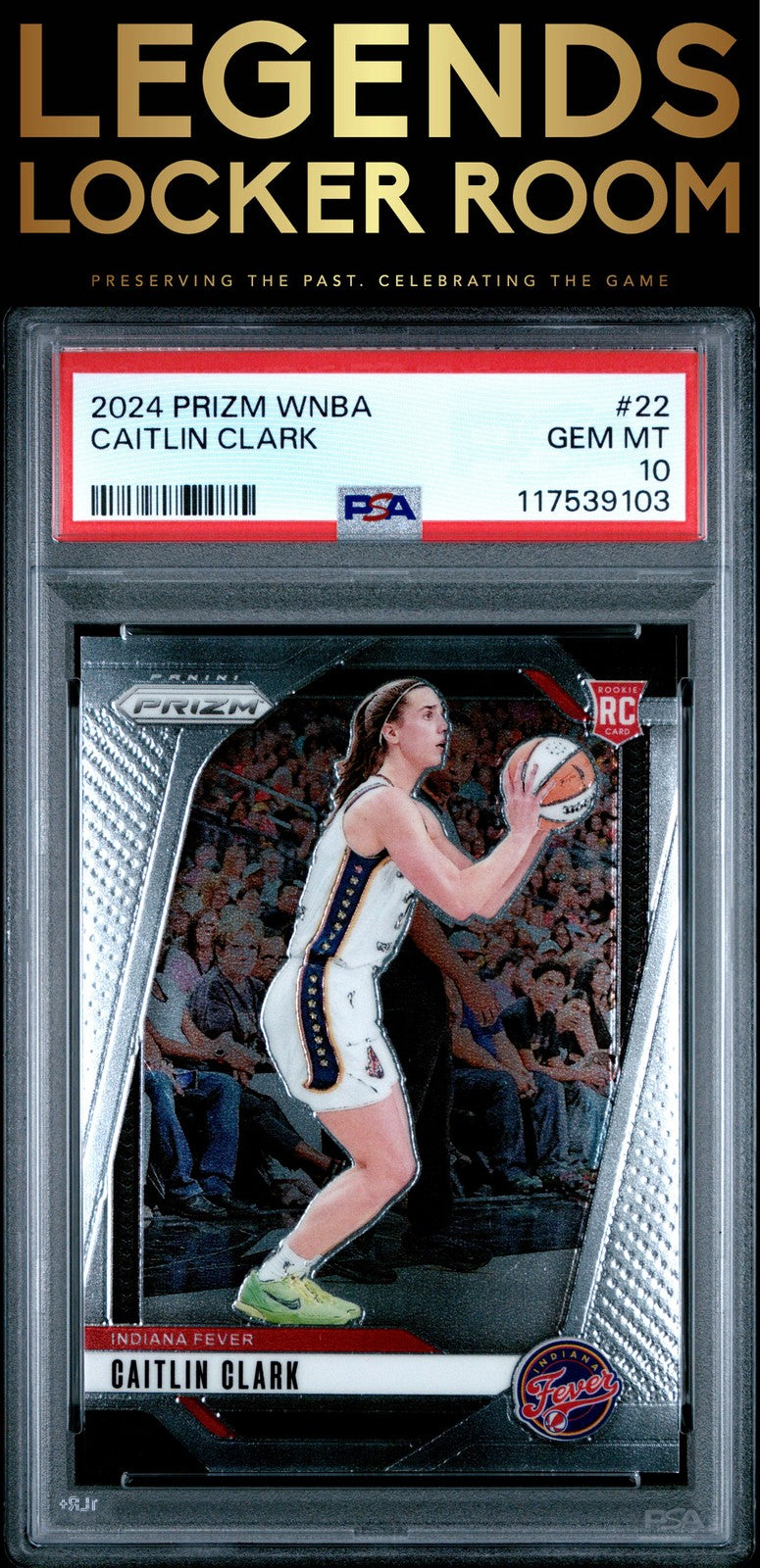 2024 Panini Prizm Wnba #22 Caitlin Clark PSA 10
