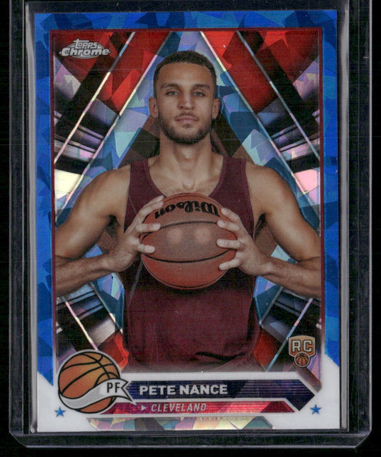 2023-24 Topps Chrome Sapphire #144 Pete Nance