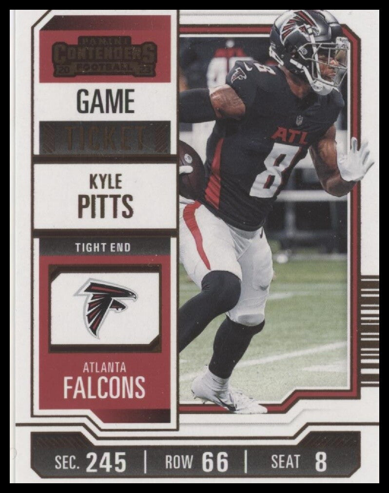 2023 Panini Contenders #6 Kyle Pitts Season Ticket Retail