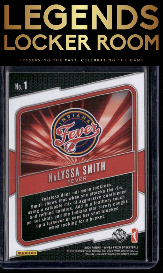 2024 Panini Prizm WNBA #1 NaLyssa Smith Fearless