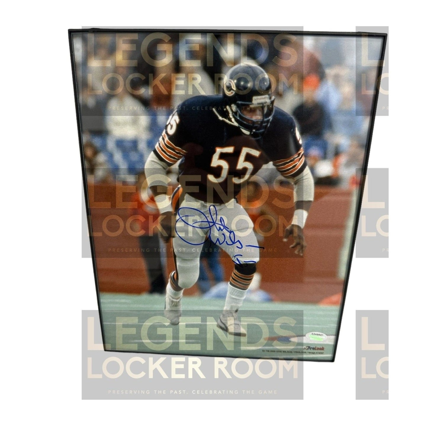 Framed Otis Wilson Chicago Bears 8x10 Photo with Certificate of Authenticity