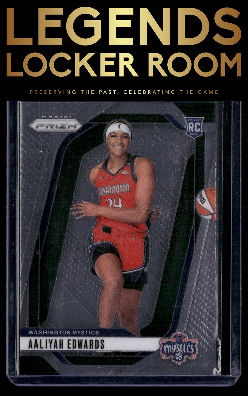 2024 Panini Prizm WNBA #142 Aaliyah Edwards