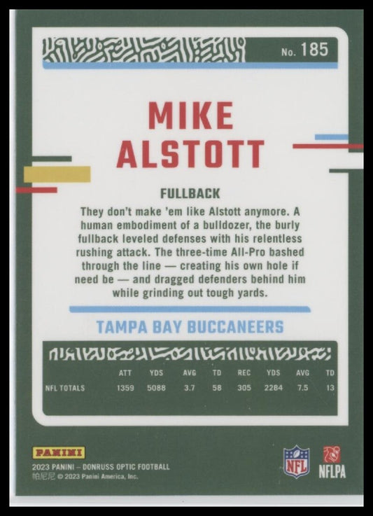 2023 Donruss Optic #185 Mike Alstott