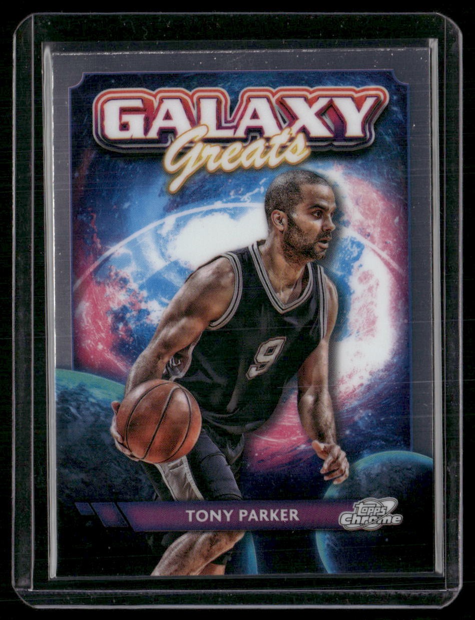 2023-24 Topps Chrome Cosmic #GG-12 Tony Parker Galaxy Greats