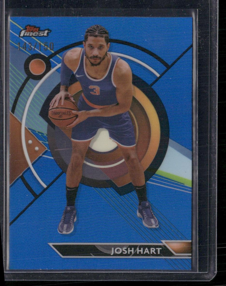 2023-24 Finest #71 Josh Hart Blue Refractors #/150