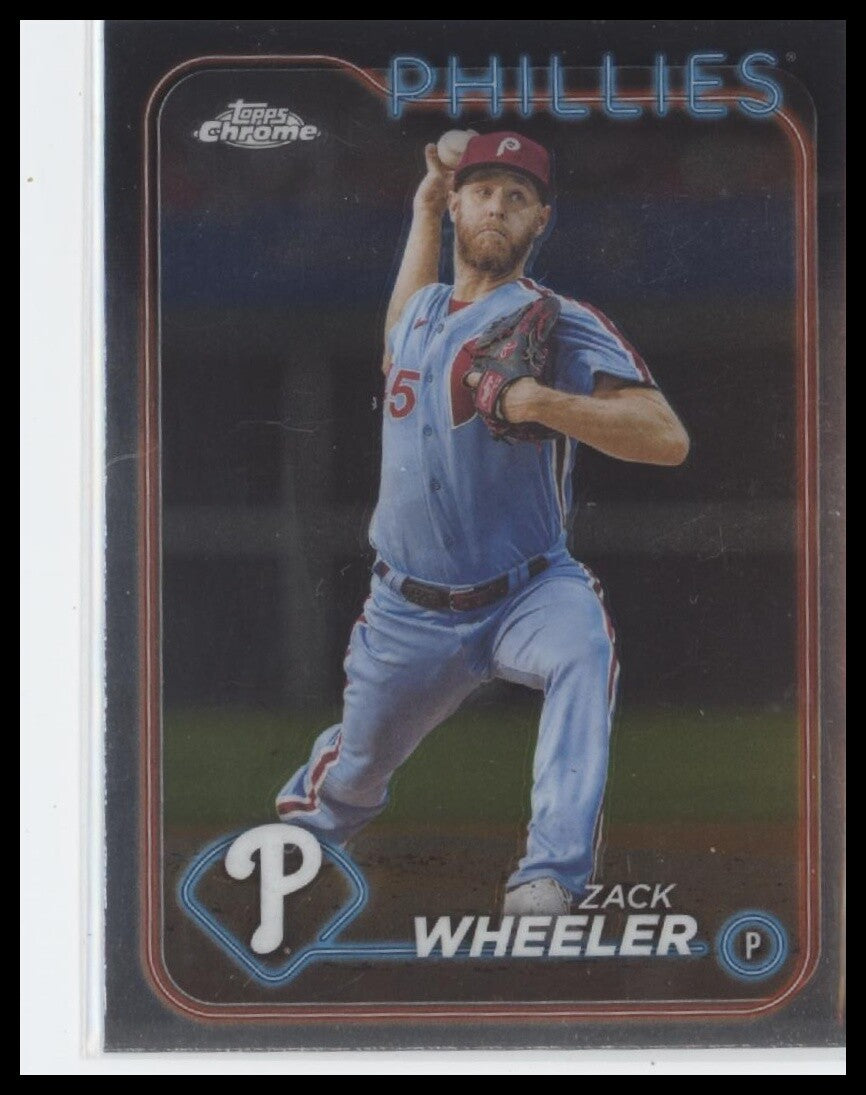 2024 Topps Chrome #25 Zack Wheeler