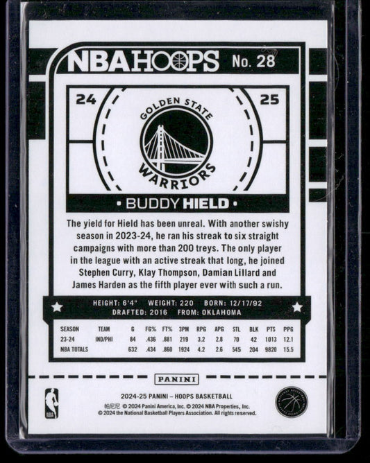 2024-25 Hoops #28 Buddy Hield