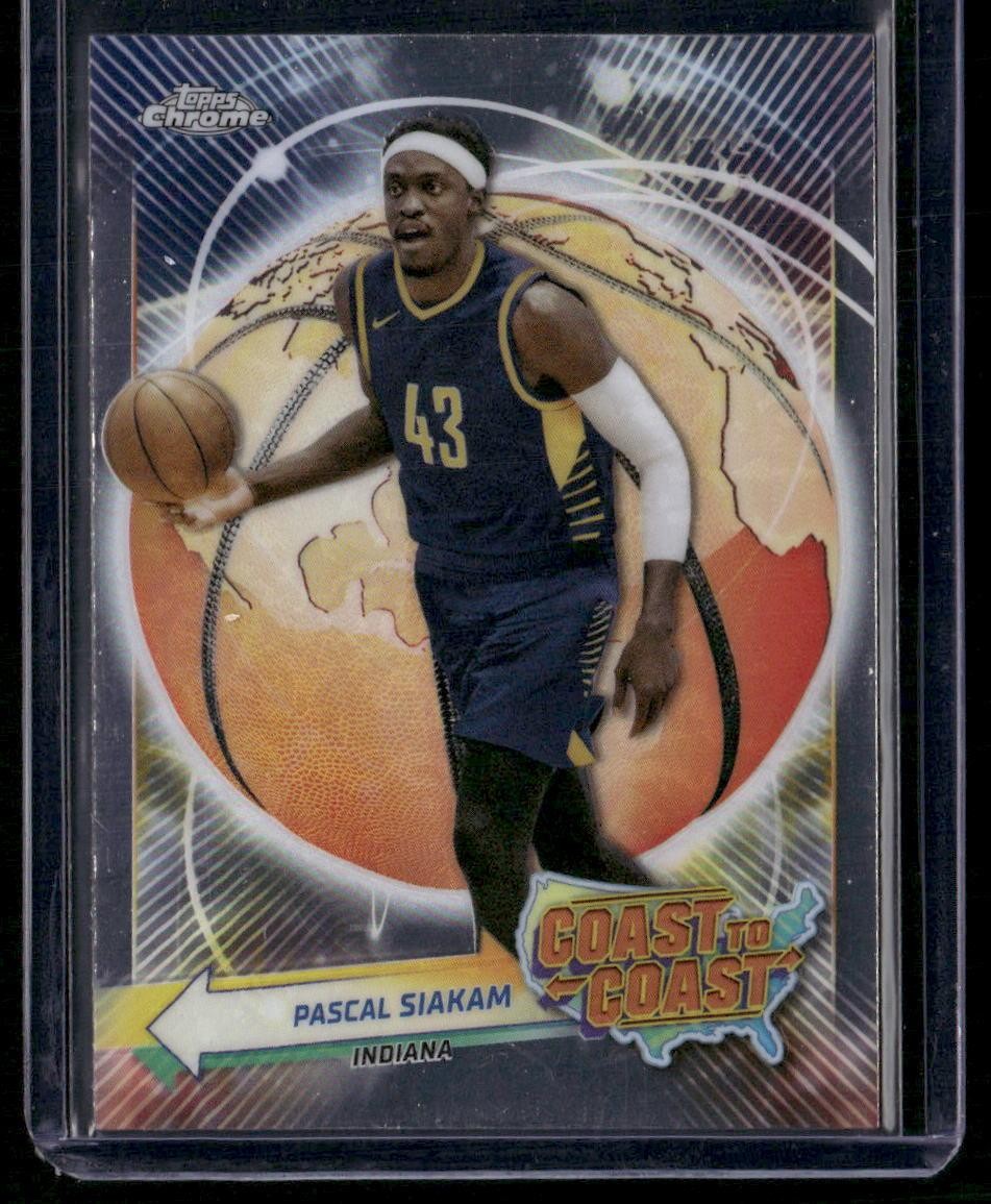 2023-24 Topps Chrome #CC-29 Pascal Siakam Coast to Coast